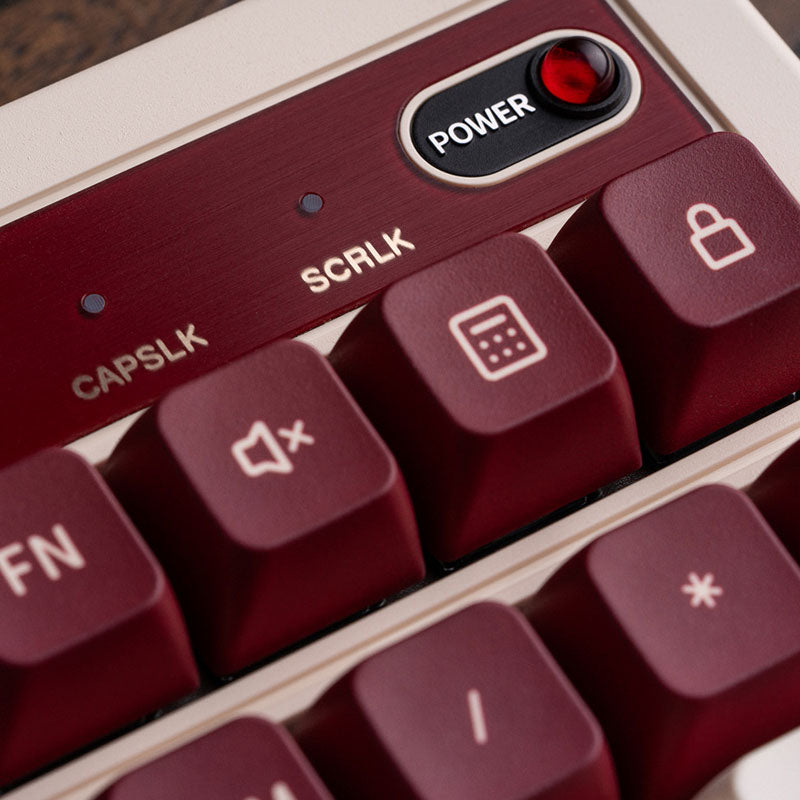 8BitDo Retro 108 Mechanical Keyboard - Mechanical Key Design with Distinctive Styling