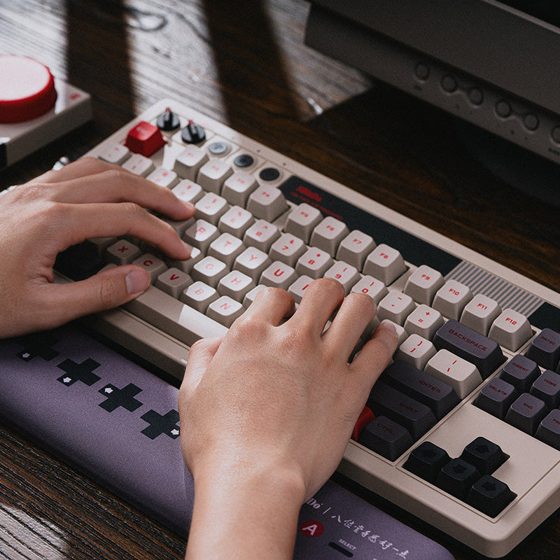 8BitDo Retro Mechanical Keyboard - Mechanical Key Design with Distinctive Styling