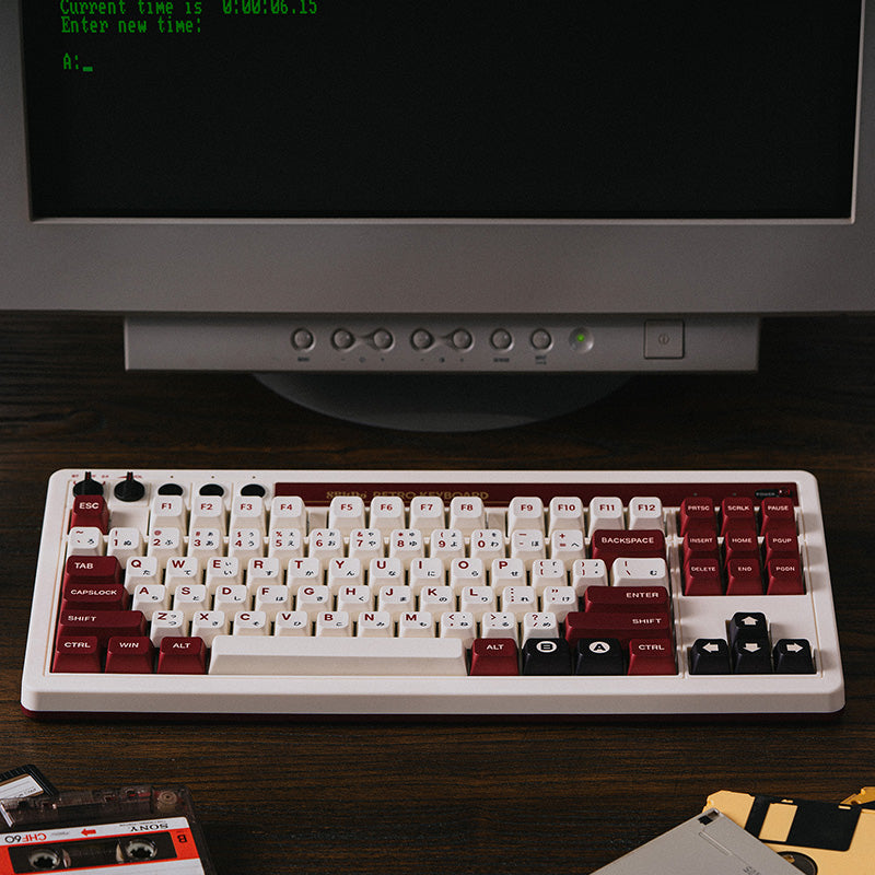 8BitDo Retro Mechanical Keyboard - Mechanical Key Design with Distinctive Styling