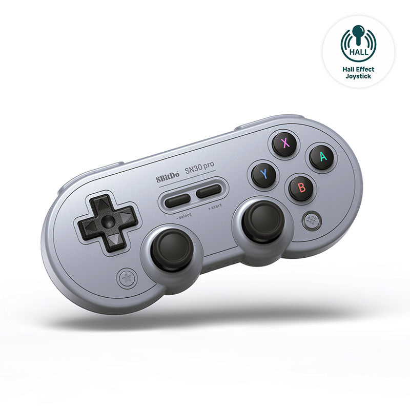 8BitDo SN30 Pro (Hall Effect Joystick) - Gaming Controller for Supported Systems