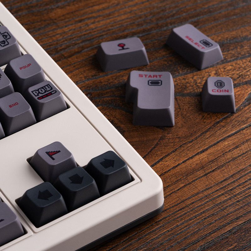 8BitDo Retro Keycaps - Keyboard Key Set for Supported 8BitDo Models