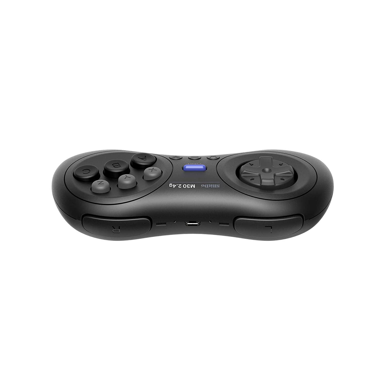 8BitDo M30 2.4G Controller for Sega Genesis & Mega Drive - Gaming Controller for Supported Systems