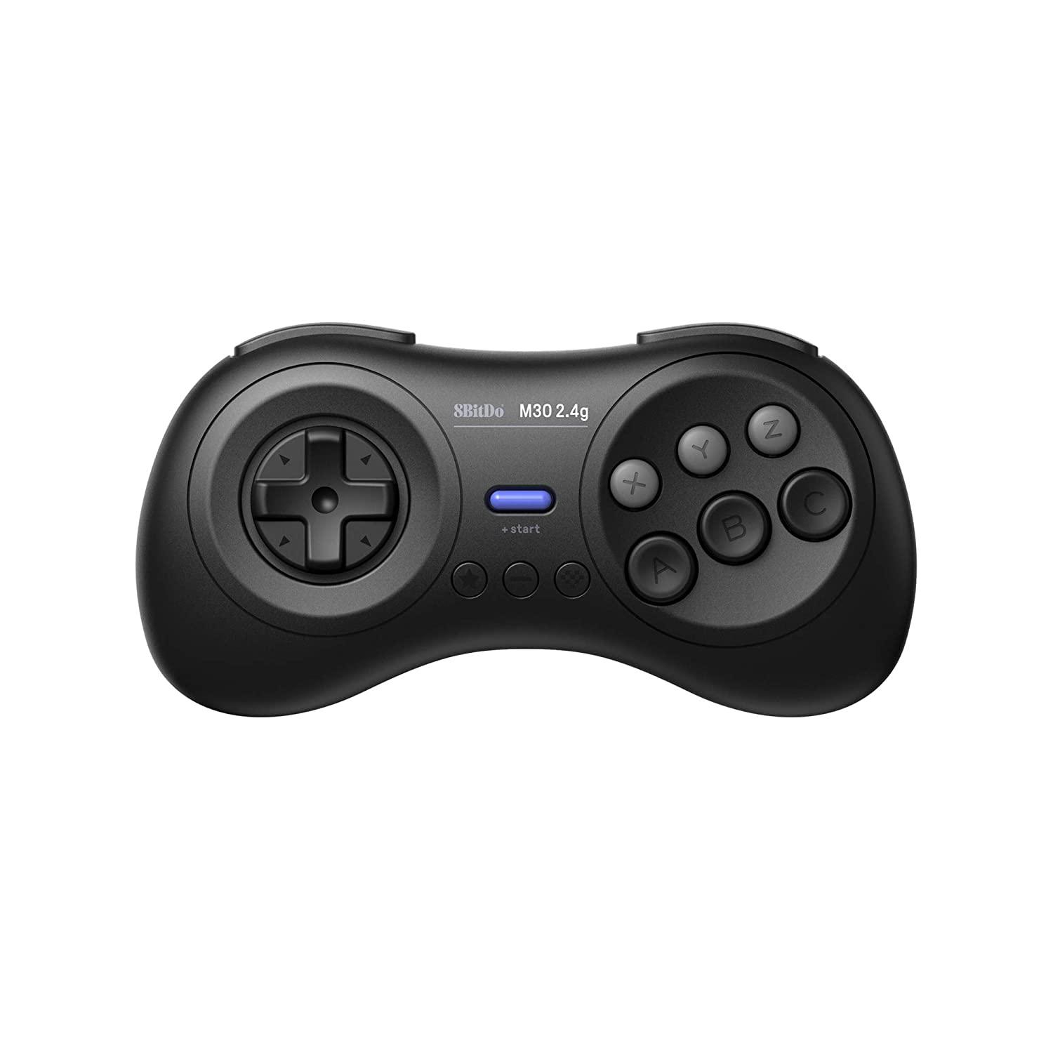 8BitDo M30 2.4G Controller for Sega Genesis & Mega Drive - Gaming Controller for Supported Systems