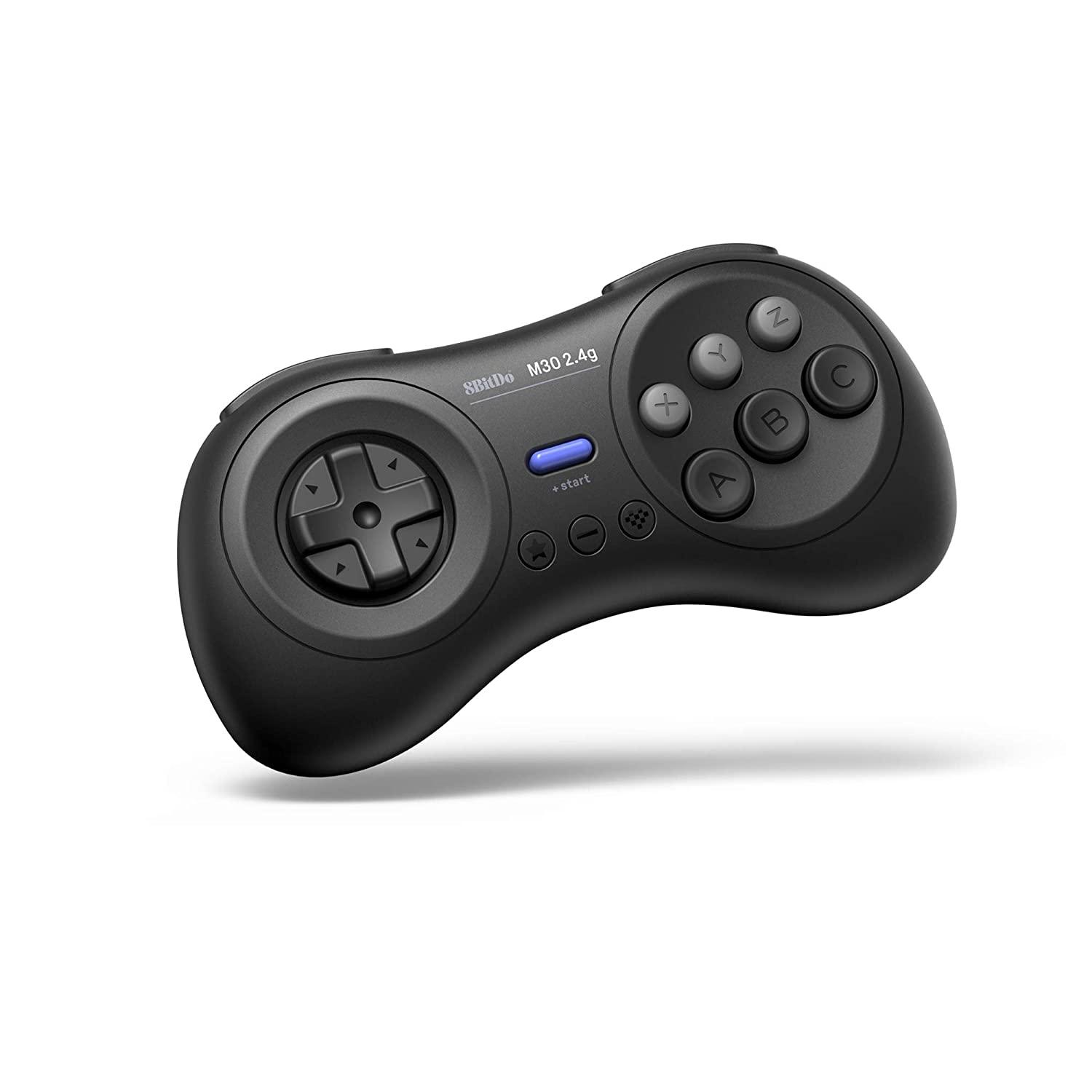 8BitDo M30 2.4G Controller for Sega Genesis & Mega Drive - Gaming Controller for Supported Systems
