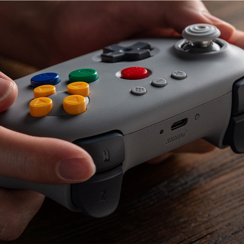 8BitDo 64 Bluetooth Controller for Analogue 3D - Gaming Controller for Supported Systems