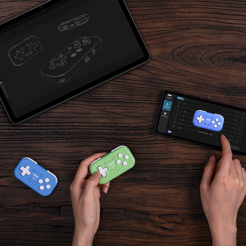 8BitDo Micro (Overjoyed Edition) - Gaming Controller for Supported Systems