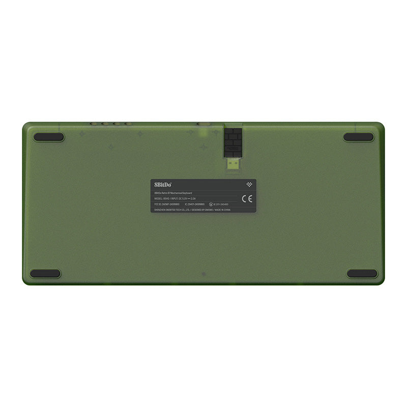 8BitDo Retro 87 Mechanical Keyboard - Xbox Edition - Mechanical Key Design with Distinctive Styling