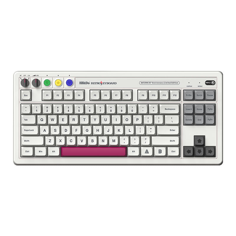 Retro Mechanical Keyboard - S Edition - Mechanical Key Design with Distinctive Styling