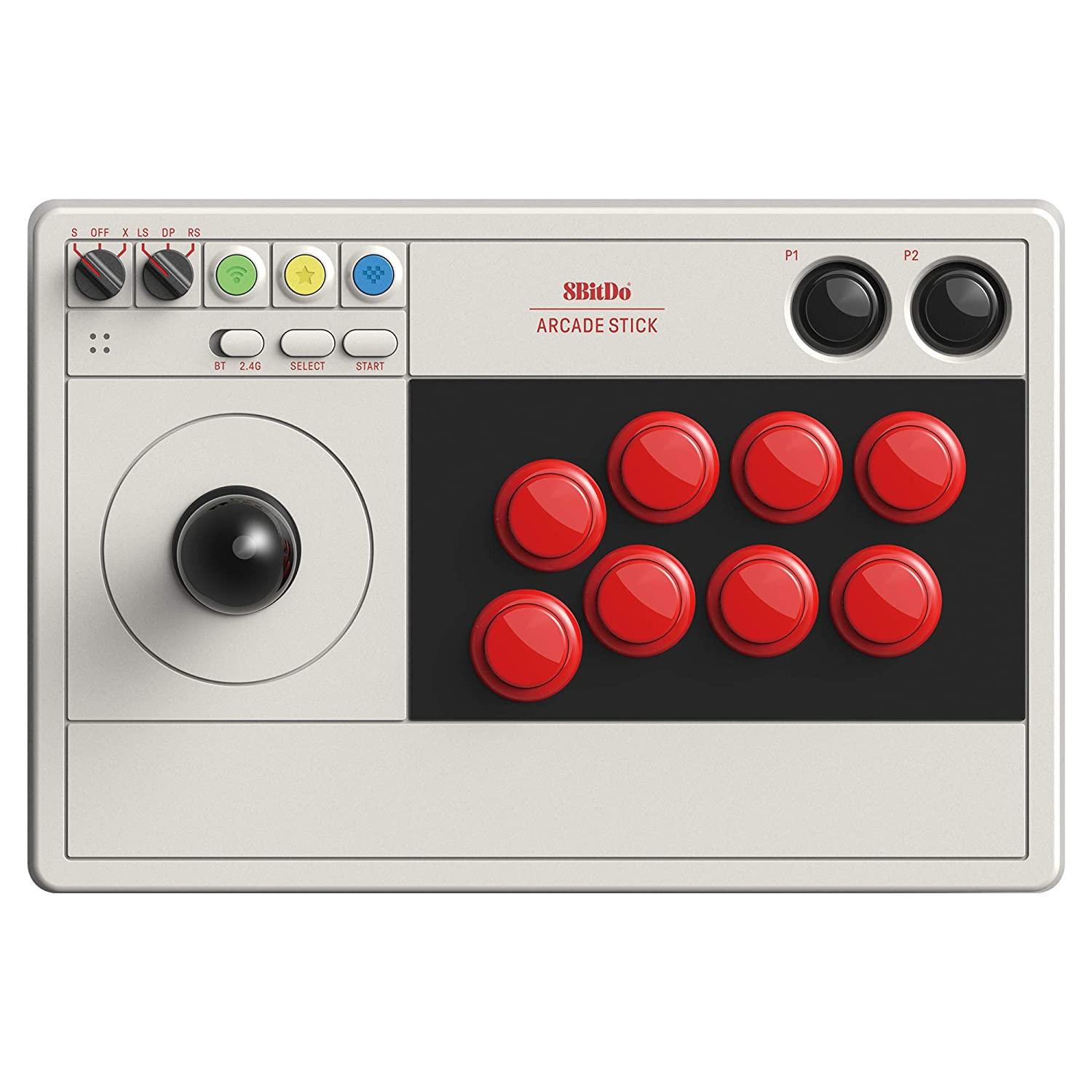 8BitDo Arcade Stick - Arcade-Style Controller for Daily Gaming