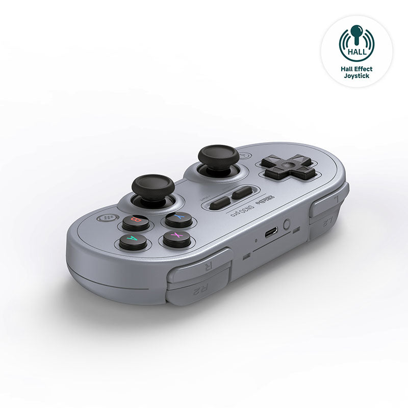 8BitDo SN30 Pro (Hall Effect Joystick) - Gaming Controller for Supported Systems
