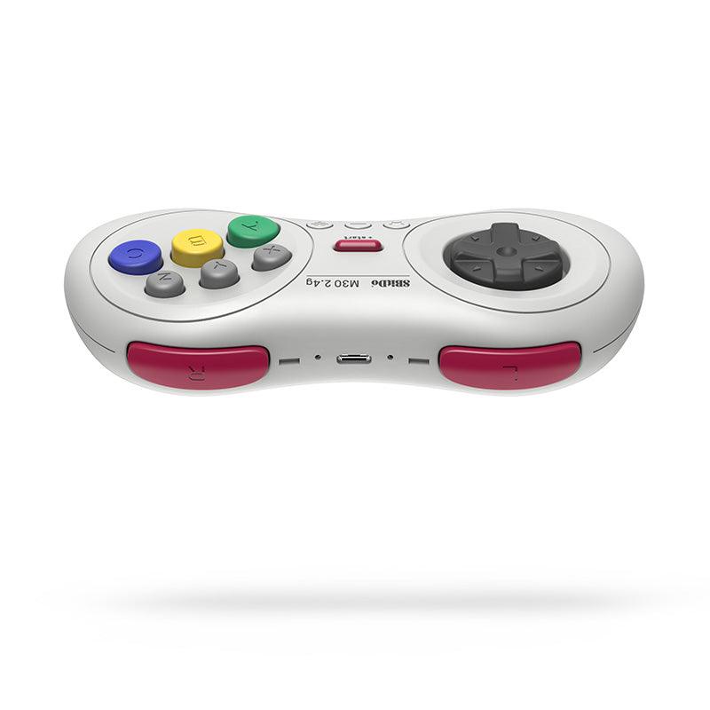 8BitDo M30 2.4G Controller for Sega Genesis Mini & Mega Drive Mini - Gaming Controller for Supported Systems