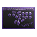 8BitDo Arcade Controller - Transparent Purple Signature Edition - Arcade-Style Controller for Daily Gaming