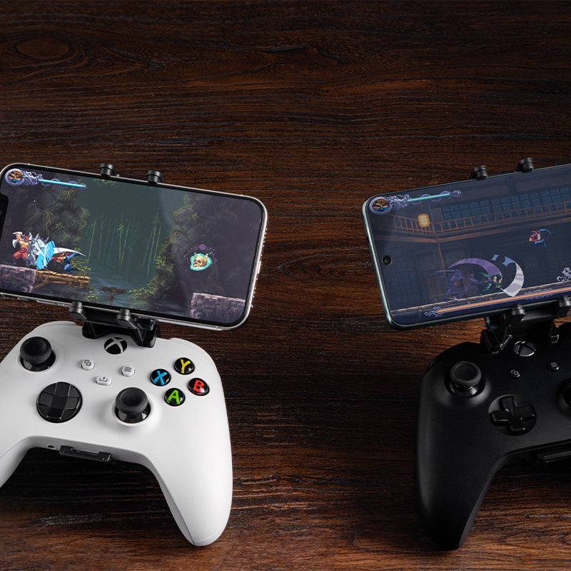 8BitDo Mobile Gaming Clip for Xbox Controllers - Controller Phone Mount for Flexible Mobile Play