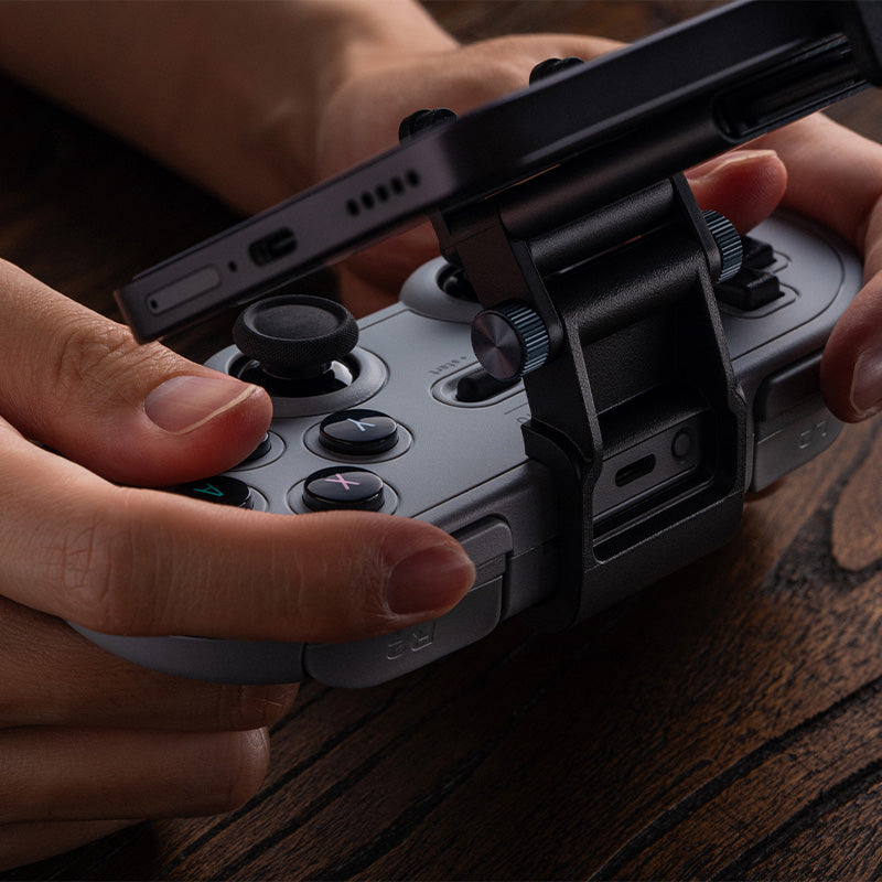 8BitDo Mobile Clip for SN30 Pro - Controller Phone Mount for Flexible Mobile Play