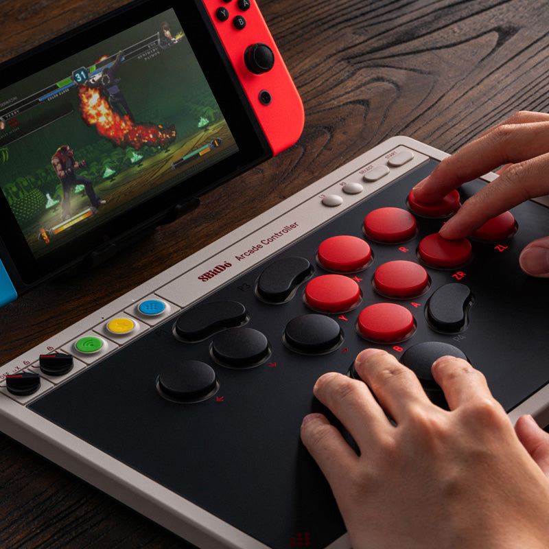 8BitDo Arcade Controller - Arcade-Style Controller for Daily Gaming