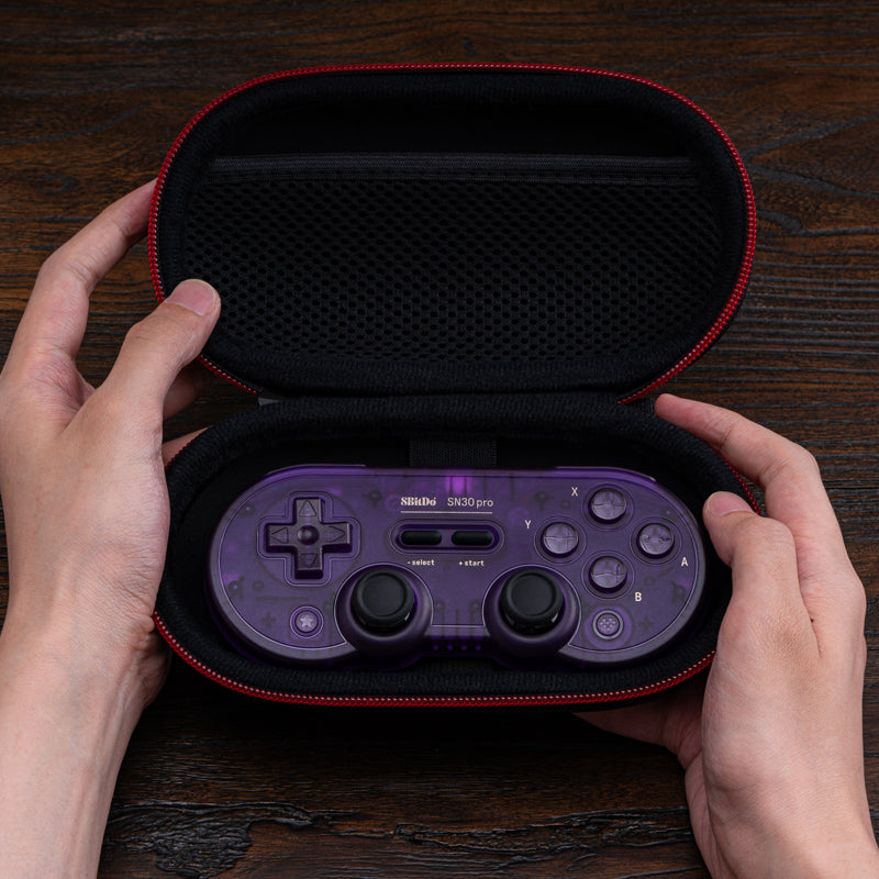 8Bitdo Classic Controller Travel Case (Medium) - Travel Case Design for Supported Controllers
