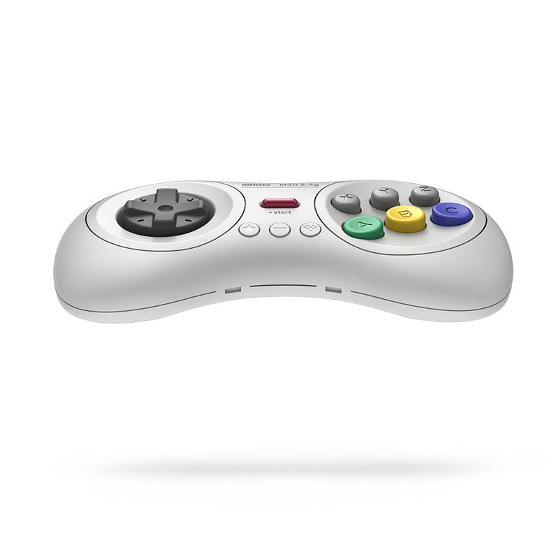 8BitDo M30 2.4G Controller for Sega Genesis Mini & Mega Drive Mini - Gaming Controller for Supported Systems