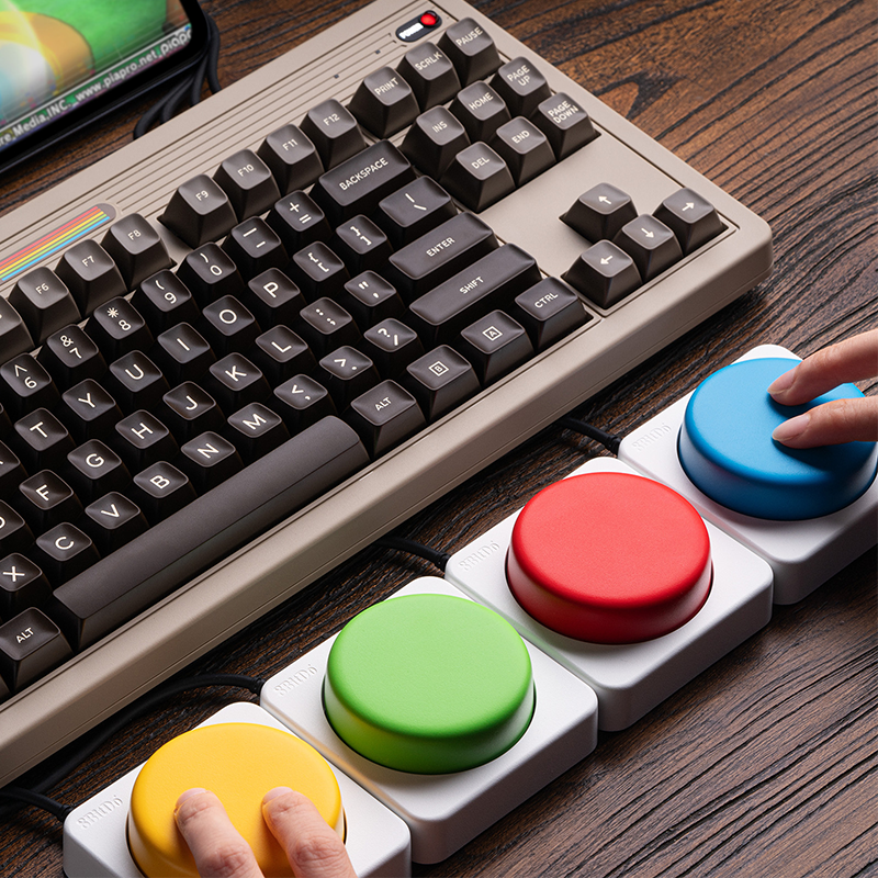 8BitDo Keyboard Extensions - Super Buttons Super ABXY Super Stick - Accessory Edition for Compatible Mechanical Keyboards