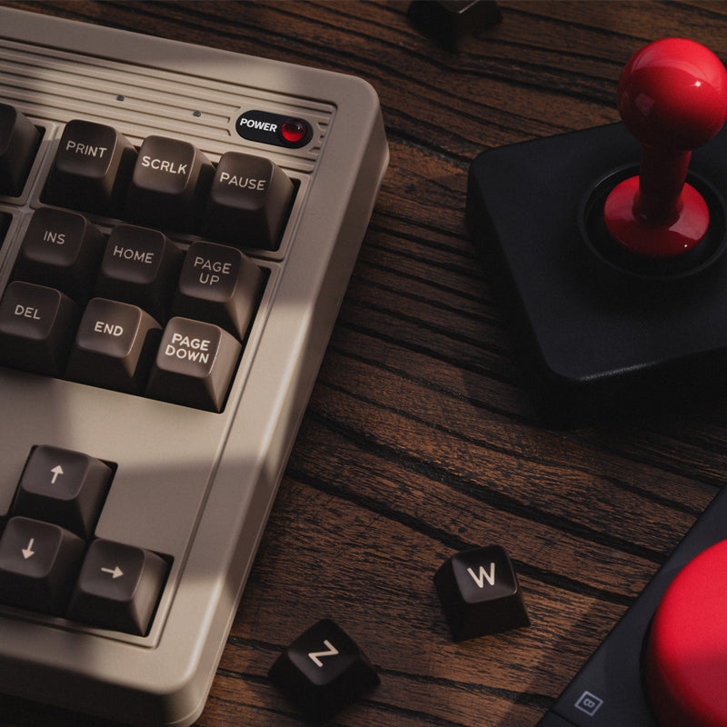 8BitDo Retro Mechanical Keyboard - Mechanical Key Design with Distinctive Styling