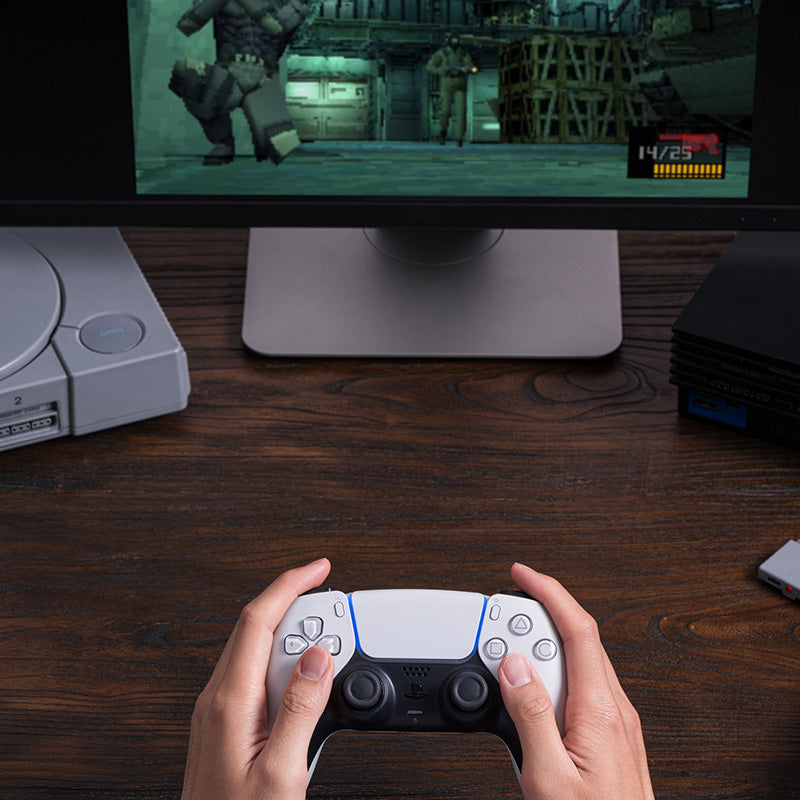 8BitDo Retro Receiver for PS1 PS2 - Connection Receiver for Classic and Modern Systems