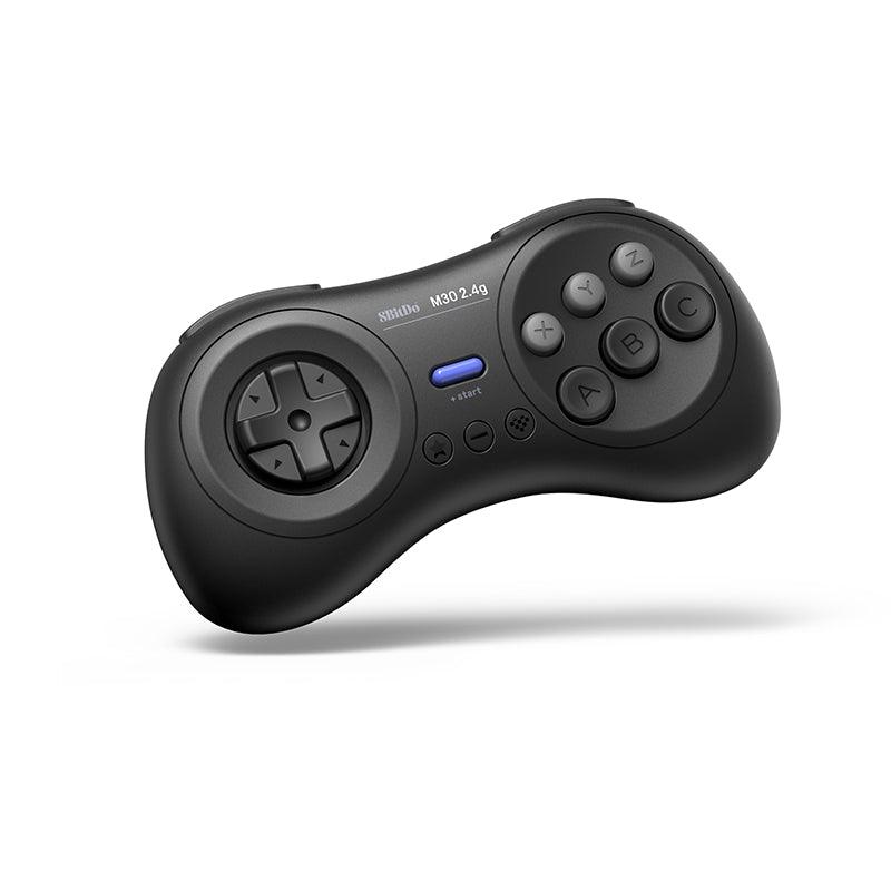 8BitDo M30 2.4G Controller for Sega Genesis Mini & Mega Drive Mini - Gaming Controller for Supported Systems