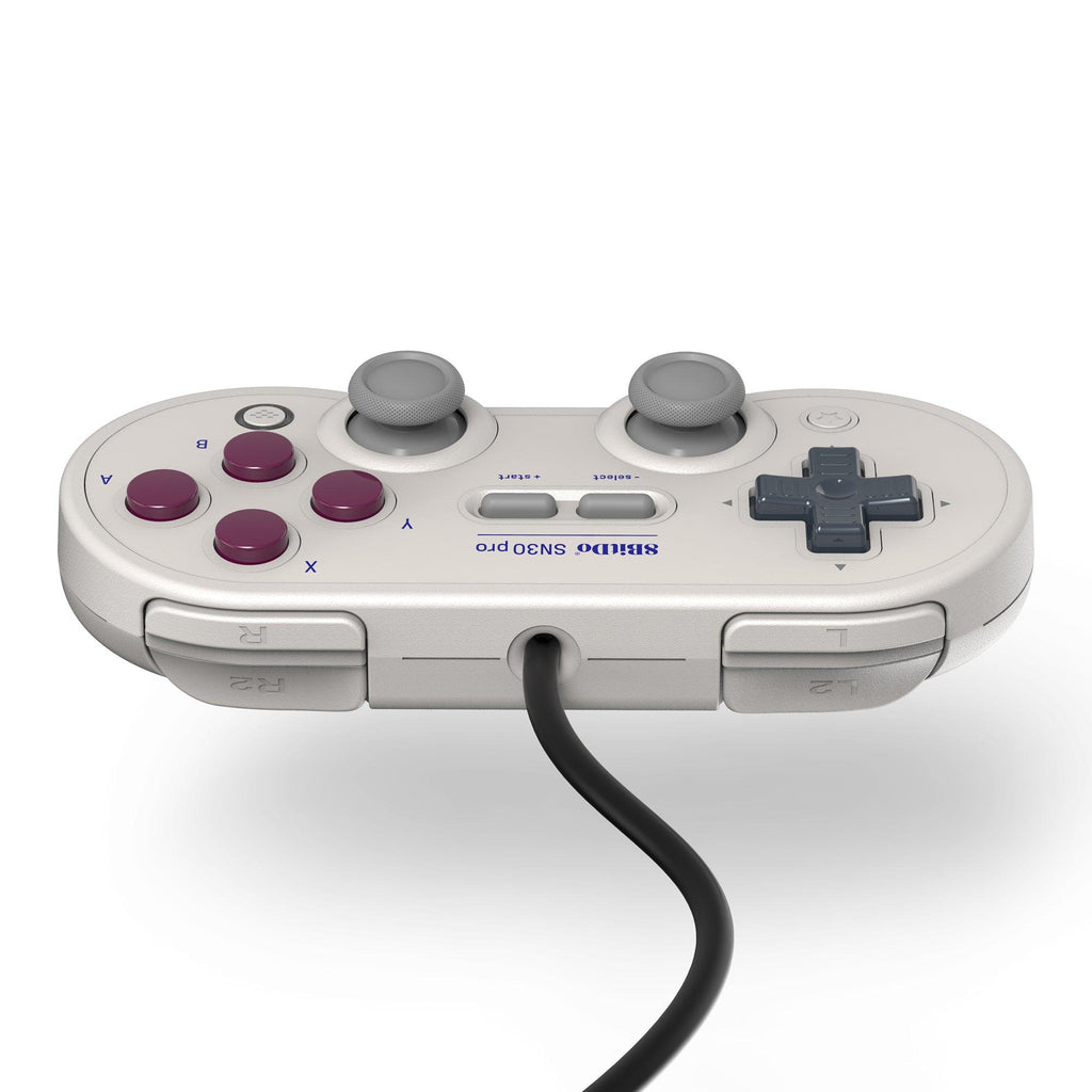 8BitDo SN30 Pro Wired Controller - Gaming Controller for Supported Systems
