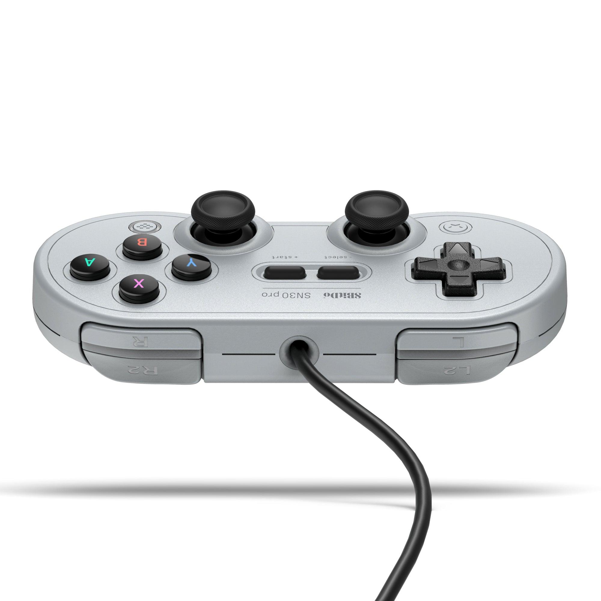 8BitDo SN30 Pro Wired Controller - Gaming Controller for Supported Systems