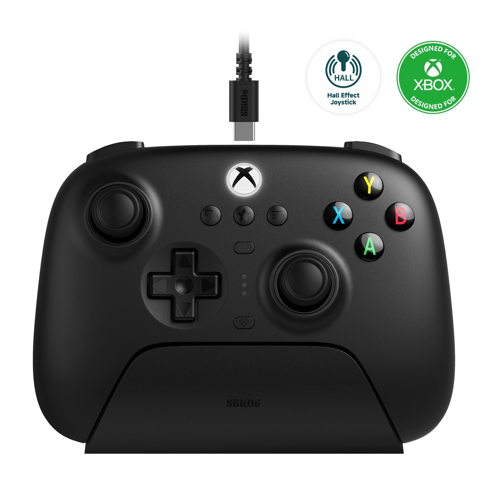 8BitDo Ultimate 3-mode Controller for Xbox (Wired for Xbox Series X|S and Xbox One Wireless for Windows and Android) - Gaming Controller for Supported Systems