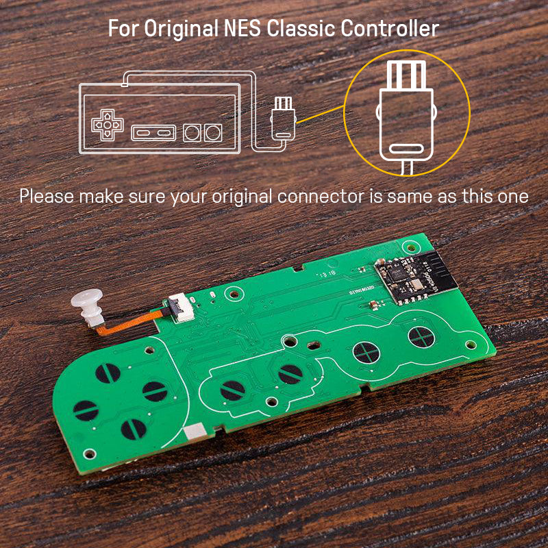 8BitDo Mod Kit for NES Classic Edition Controller (Classic) - Controller Conversion Edition for Compatible Models
